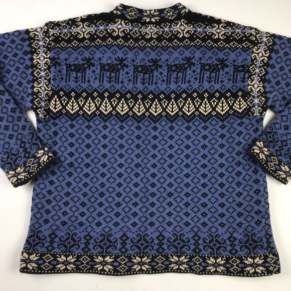 Nomadic Traders Womens Pullover Sweater Blue S - Picture 5 of 7